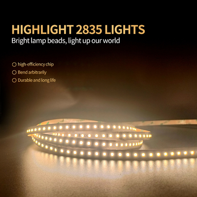 होटल लाइटिंग बाथरूम मिरर लाइटिंग के लिए लो वोल्टेज 24V 2835 LED स्ट्रिप