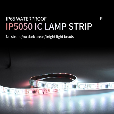 5050rgb Smd LED स्ट्रिप लाइट वाटरप्रूफ 120 लाइट