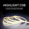 आउटडोर वाटरप्रूफ COB LED स्ट्रिप लाइट मोनोक्रोम COB LED फ्लेक्सिबल स्ट्रिप 5m/रोल