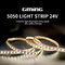 RGB फ्लेक्सिबल SMD 5050 LED स्ट्रिप लाइट IP20 120 डिग्री बीम एंगल